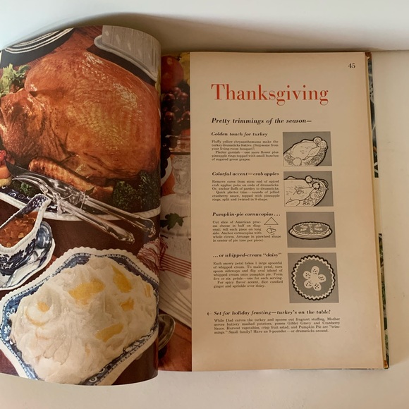 Better Homes and Gardens "Holiday Cook Book" Special Occasions Vintage 1950s - Picture 12 of 14